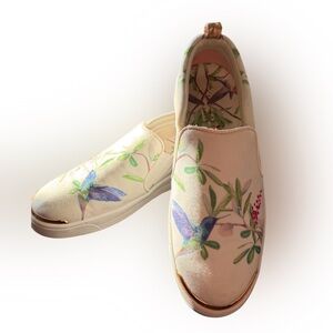Ted Baker Hummingbird Canvas Slip-On Sneakers